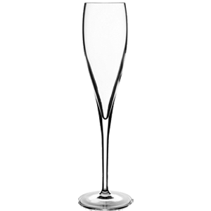Бокал для шампанского флюте «Винотека»; хрустальное стекло; 175 мл; диаметр=48/78, высота=250 мм; прозрачный