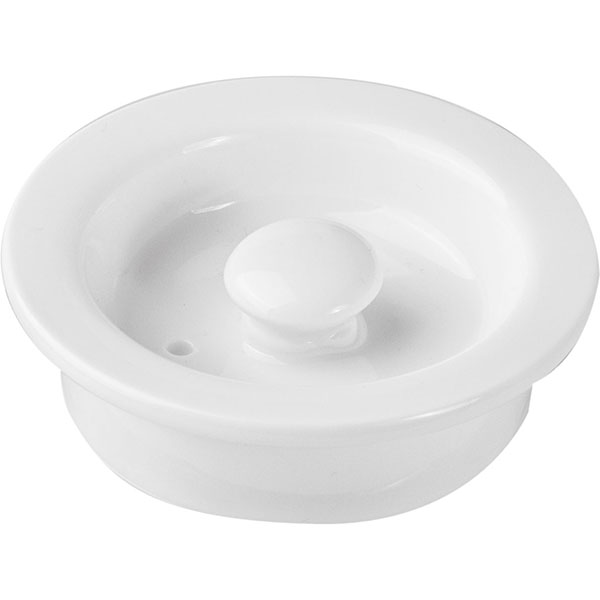 Крышка для чайника «Кунстверк»; материал: фарфор; 700 мл; диаметр=6.5 см.; белый