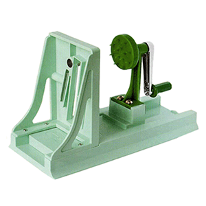 Дайконорезка «Тёрнинь слайсер»; пластик,металл; высота=275, длина=120, ширина=35 мм; зеленый