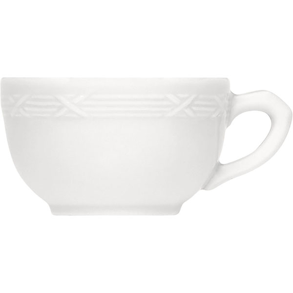 Чашка кофейная «Штутгарт»; материал: фарфор; 90 мл; белый
