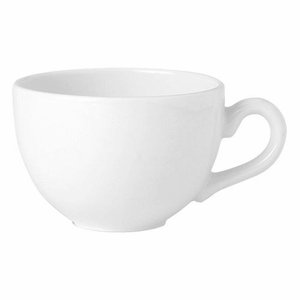 Чашка кофейная «Симплисити Вайт»; материал: фарфор; 85 мл; диаметр=6.5, высота=5, длина=8.5 см.; белый