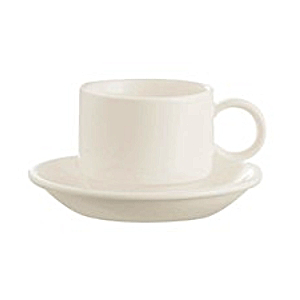 Чашка кофейная «Зеникс»; материал: фарфор; 130 мл; диаметр=6.6, высота=5.8 см.; белый