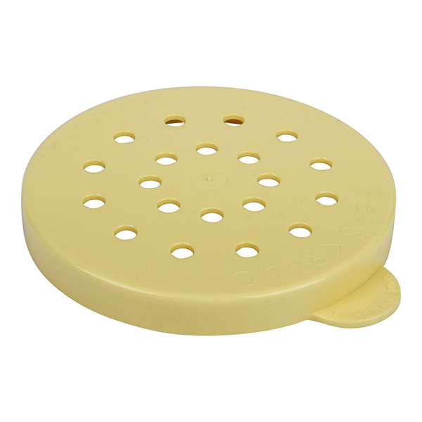 Крышка сменная для сыра; поликарбонат; диаметр=8, длина=9 см.; желтый