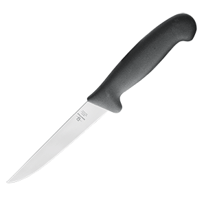 Нож кухонный  ручка черный ая  сталь нержавеющая,пластик MATFER