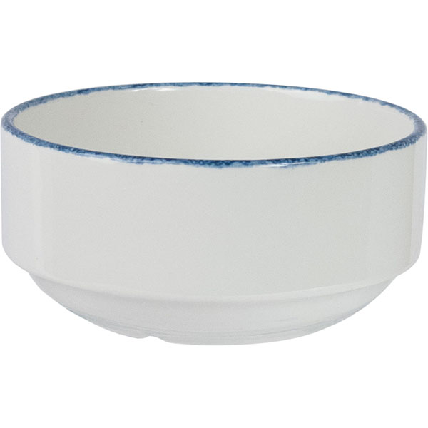 Супница, Бульонница (бульонная чашка) без ручек «Блю дэппл»  материал: фарфор  белый,синий Steelite