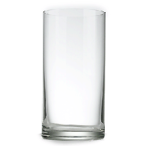 Ваза для цветов «Цилиндр»; стекло; высота=50 см.; прозрачный