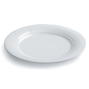 Тарелка мелкая «Теорема»; материал: фарфор; диаметр=28 см.; белый
