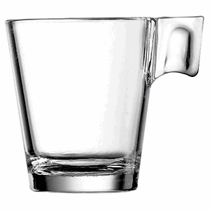 Чашка кофейная «Арома»; стекло; 80 мл