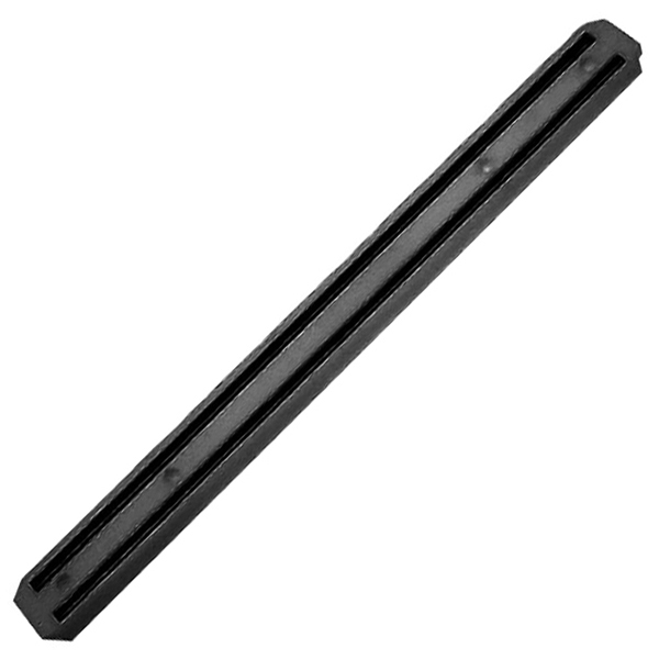 Держатель магнитный для ножей; сталь; высота=25, длина=600, ширина=40 мм; цвет: черный,металлический