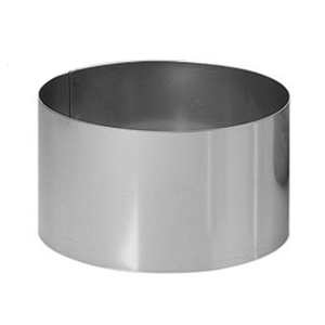 Кольцо кондитерское; сталь нержавеющая; диаметр=16, высота=9 см.