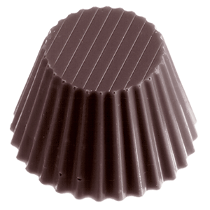 Форма для шоколада «Конус рифленый» (24 штуки); поликарбонат; диаметр=30, высота=30 см.