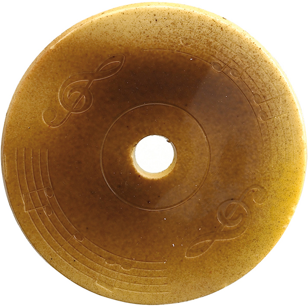 Форма для шоколада «Музыкальный диск» (2 штуки); диаметр=12 см.