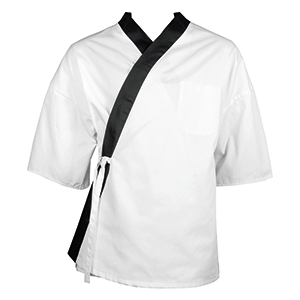 Куртка сушиста всесезонная 46размер  хлопок  белый,цвет: черный POV