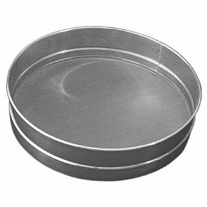Сито для муки; сталь нержавеющая; диаметр=32 см.