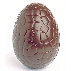 Форма для шоколада «Треснутое яйцо» (2 штуки)  поликарбонат  длина=11.2, ширина=8 см. MATFER