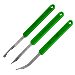 Набор кондитерских ножей (2 штуки); длина=14.5 см.