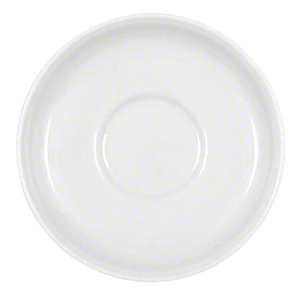 Блюдце «Бонн»; материал: фарфор; диаметр=11.3 см.; белый
