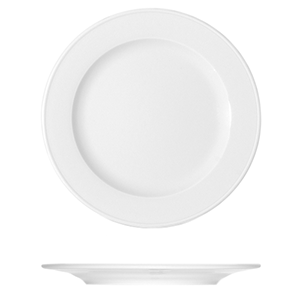 Тарелка мелкая «Бонн»; материал: фарфор; диаметр=16 см.; белый