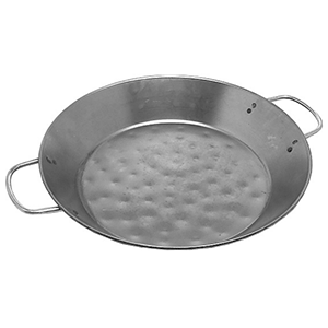 Сковорода для паэльи 2ручки; сталь; диаметр=360, высота=44 мм