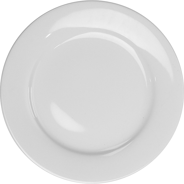 Тарелка мелкая «Кунстверк»; материал: фарфор; диаметр=30.5 см.; белый