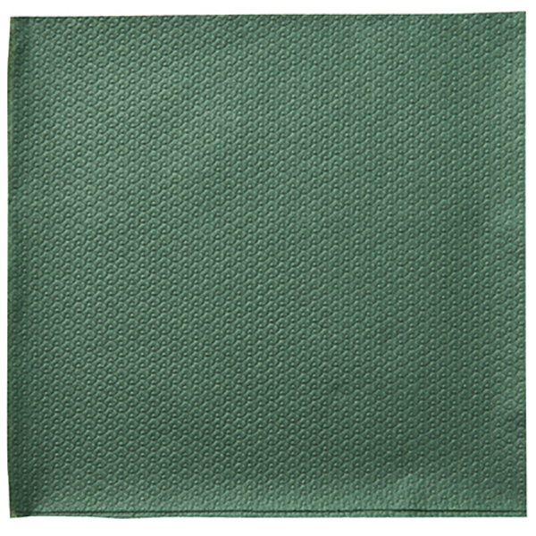 Салфетки 1-слойные 33*33 см. (100 штук); бумажные салфетки; высота=6, длина=17.5, ширина=17.5 см.; зеленый