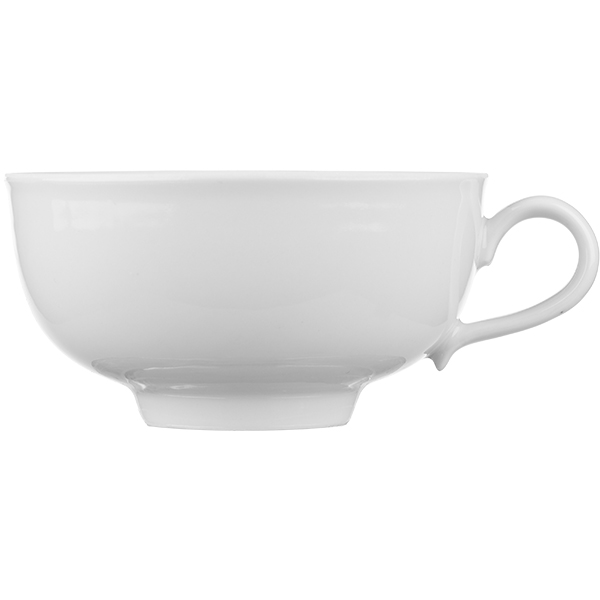 Супница, Бульонница (бульонная чашка); материал: фарфор; 400 мл; белый