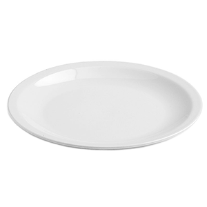 Тарелка десертная «Капри»; материал: фарфор; диаметр=21 см.; белый