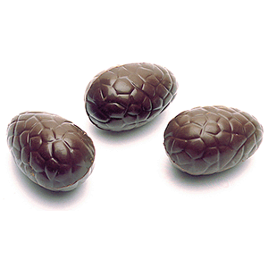 Форма для шоколада «Треснутое яйцо» [13 шт]; поликарбонат; длина=3.6, ширина=2.4 см.