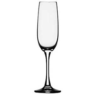 Бокал для шампанского флюте «Суарэ»; хрустальное стекло; 190 мл; диаметр=44/53, высота=225 мм; пурпурн.