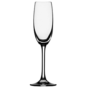 Бокал для шампанского флюте «Фестиваль»; хрустальное стекло; 170 мл; диаметр=42/60, высота=225 мм; прозрачный
