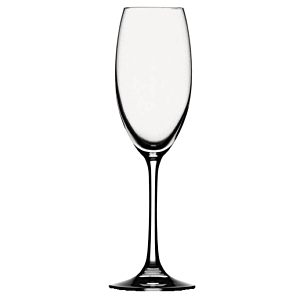 Бокал для шампанского флюте «Вино Гранде»; хрустальное стекло; 260 мл; диаметр=47/72, высота=230 мм; прозрачный