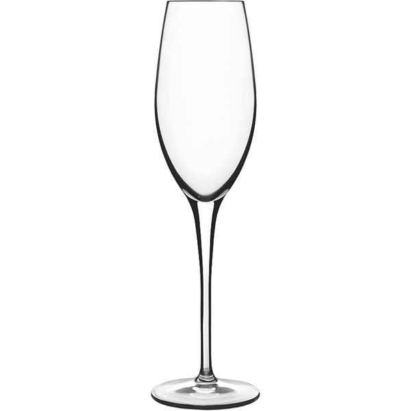 Бокал для шампанского флюте «Роял»; хрустальное стекло; 210 мл; диаметр=59.6, высота=23.5 см.; прозрачный