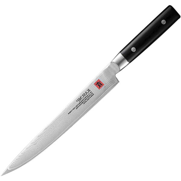 Нож для тонкой нарезки «Касуми»; сталь нержавеющая; длина=24 см.; металлический