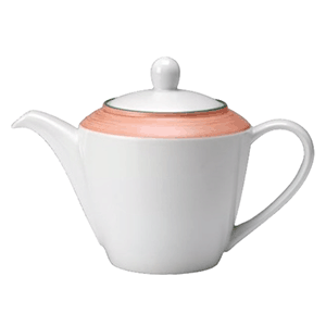 Чайник «Рио Пинк»; материал: фарфор; 310 мл; белый, розовый 