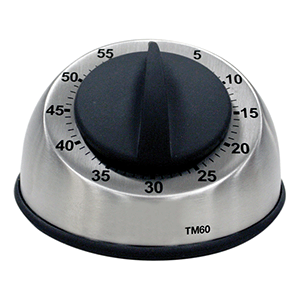 Таймер механический(60минут); металл; диаметр=95, высота=102 мм