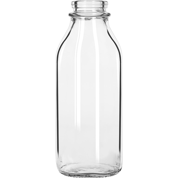 Бутылка; стекло; 990 мл; диаметр=98, высота=216 мм; прозрачный