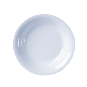 Салатник «Аура»; материал: фарфор; диаметр=14 см.; белый