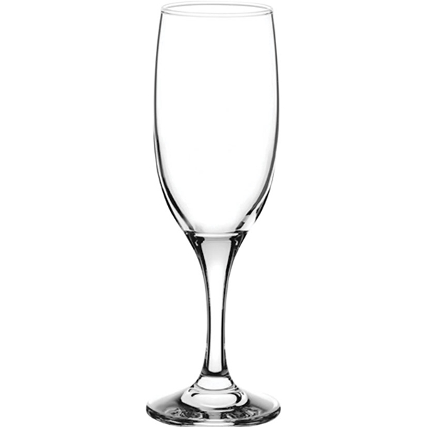 Бокал для шампанского флюте «Бистро»; стекло; 190мл; D=50/62,H=188мм; прозрачный
