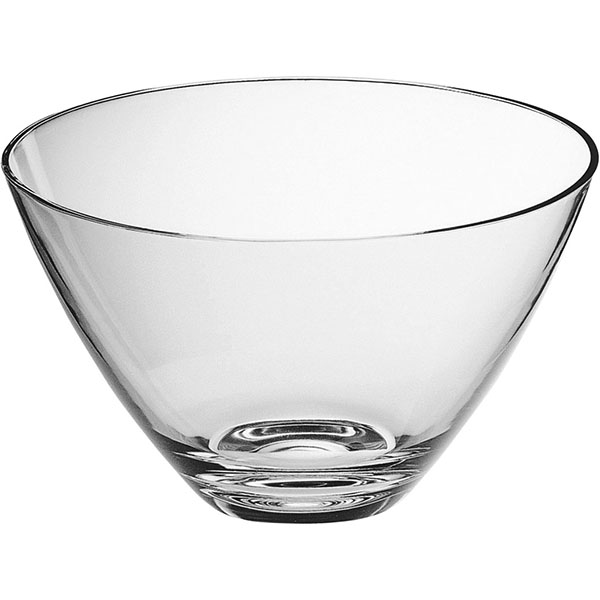 Салатник «Риалто»; стекло; 410мл; D=12, H=7.5см; прозрачный