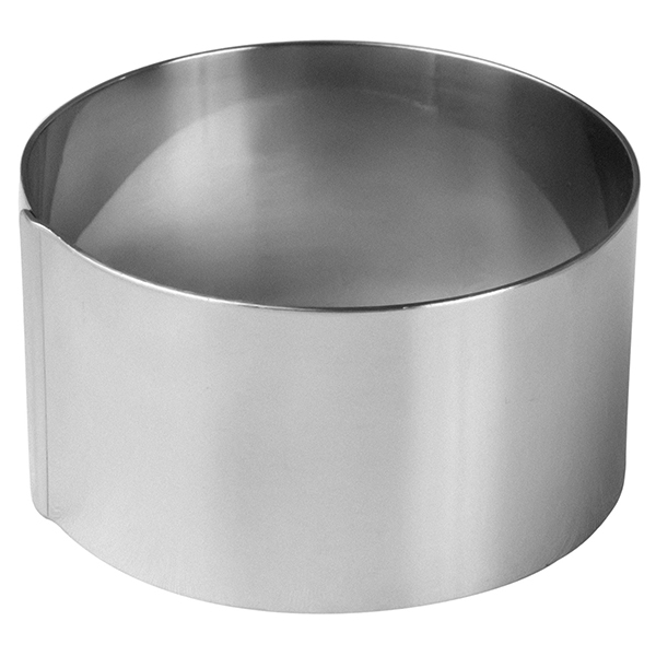 Кольцо кондитерское «Проотель»; сталь; диаметр=8, высота=4 см.; металлический