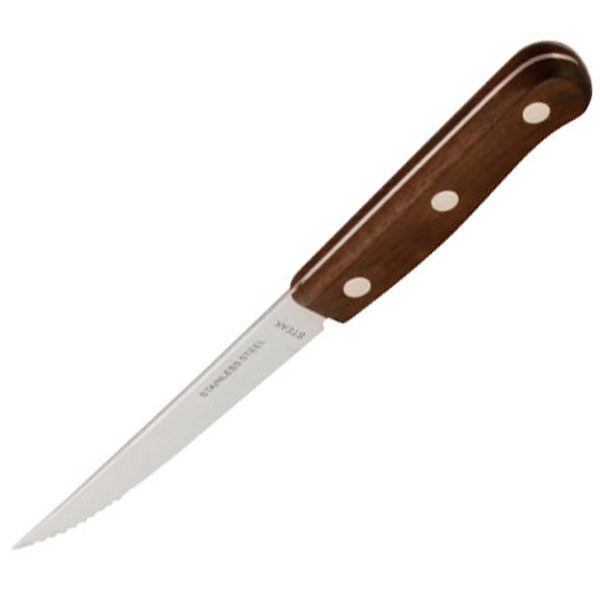 Нож для стейка  сталь нержавеющая,дерево  Sunnex