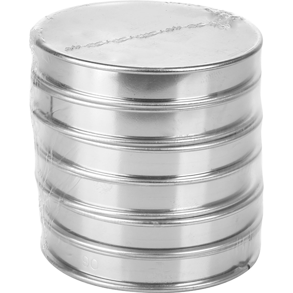 Набор кондитерских колец (6 штук); сталь нержавеющая; диаметр=90, высота=16 мм; металлический