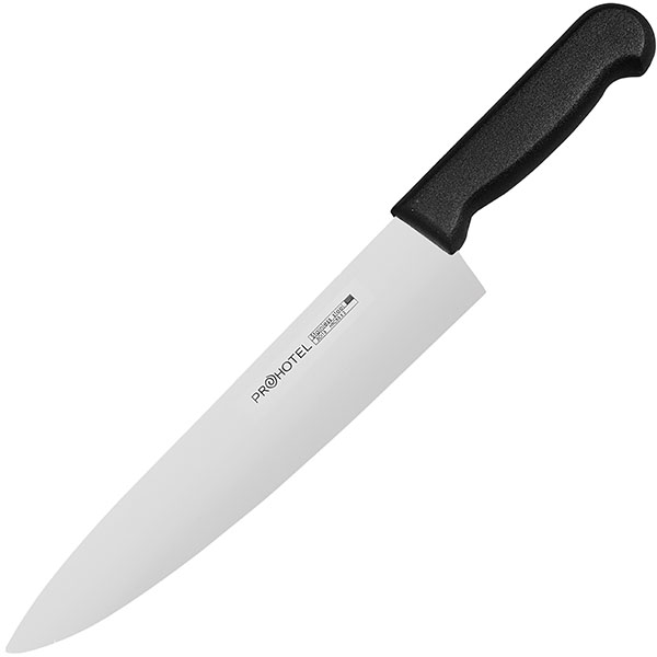 Нож поварской «Проотель»; сталь нержавеющая,пластик; L=38/24.5,B=5см; металлический