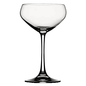 Шампанское-блюдце «Вино Гранде»; хрустальное стекло; 288мл; D=215,H=210,L=177мм
