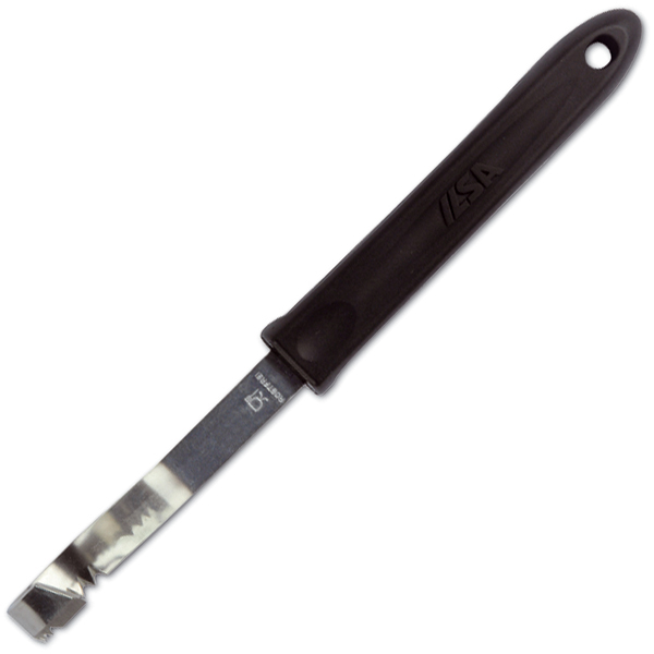 Нож для масла; сталь,полипропилен; L=195/80,B=10мм; черный