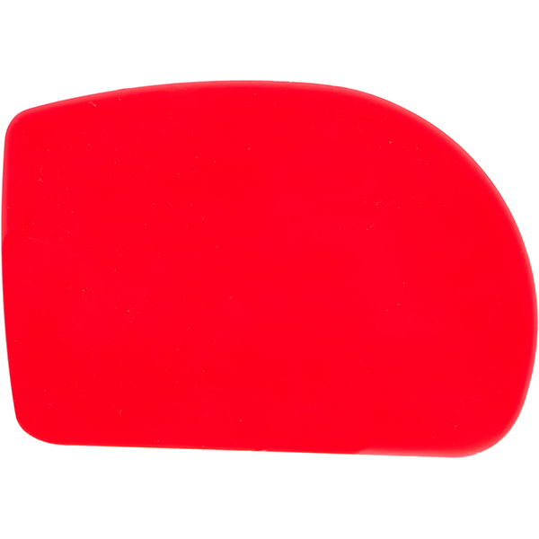 Шпатель кондитерский (10 штук); пластик; высота=1.5, длина=12.5, ширина=9 см.; красный