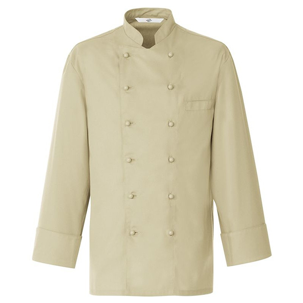 Куртка поварская без пуклей 62р.  хлопок,полиэстер  бежевый цвет Greiff