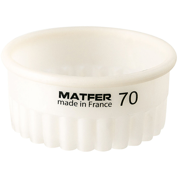 Резак для кондитерских изделий рифленый  пластик  D=8см MATFER