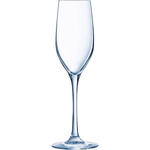 Бокал для шампанского флюте «Сэканс»; стекло; 170мл; прозрачный