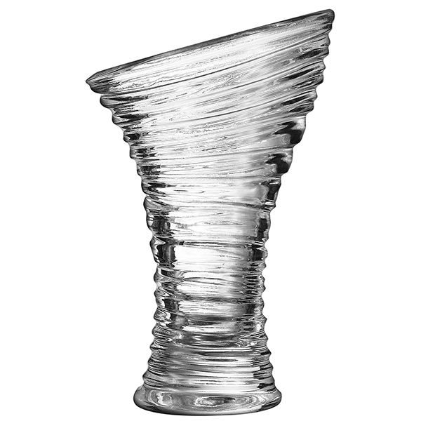 Креманка «Джаззд Свирл»; стекло; 410мл; D=123,H=198мм; прозрачный